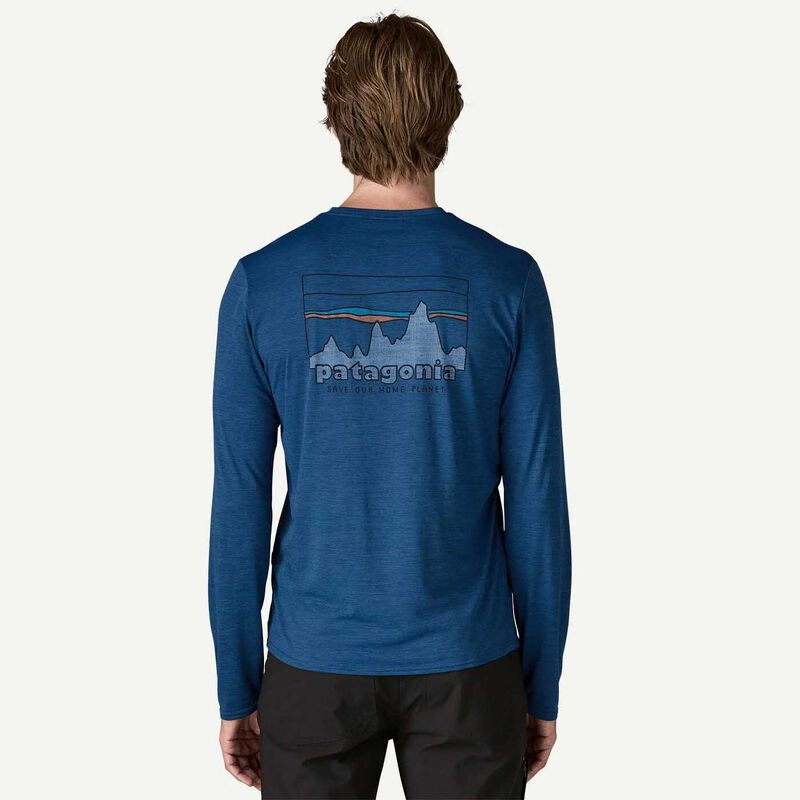 Patagonia Men's Long-Sleeved Capilene® Cool Daily Graphic Shirt image number 1